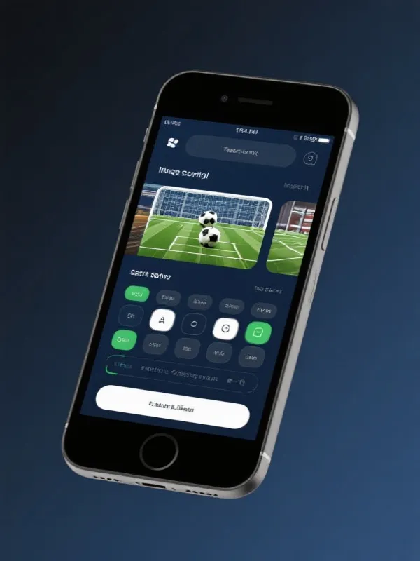 App Schedule Interface Mockup